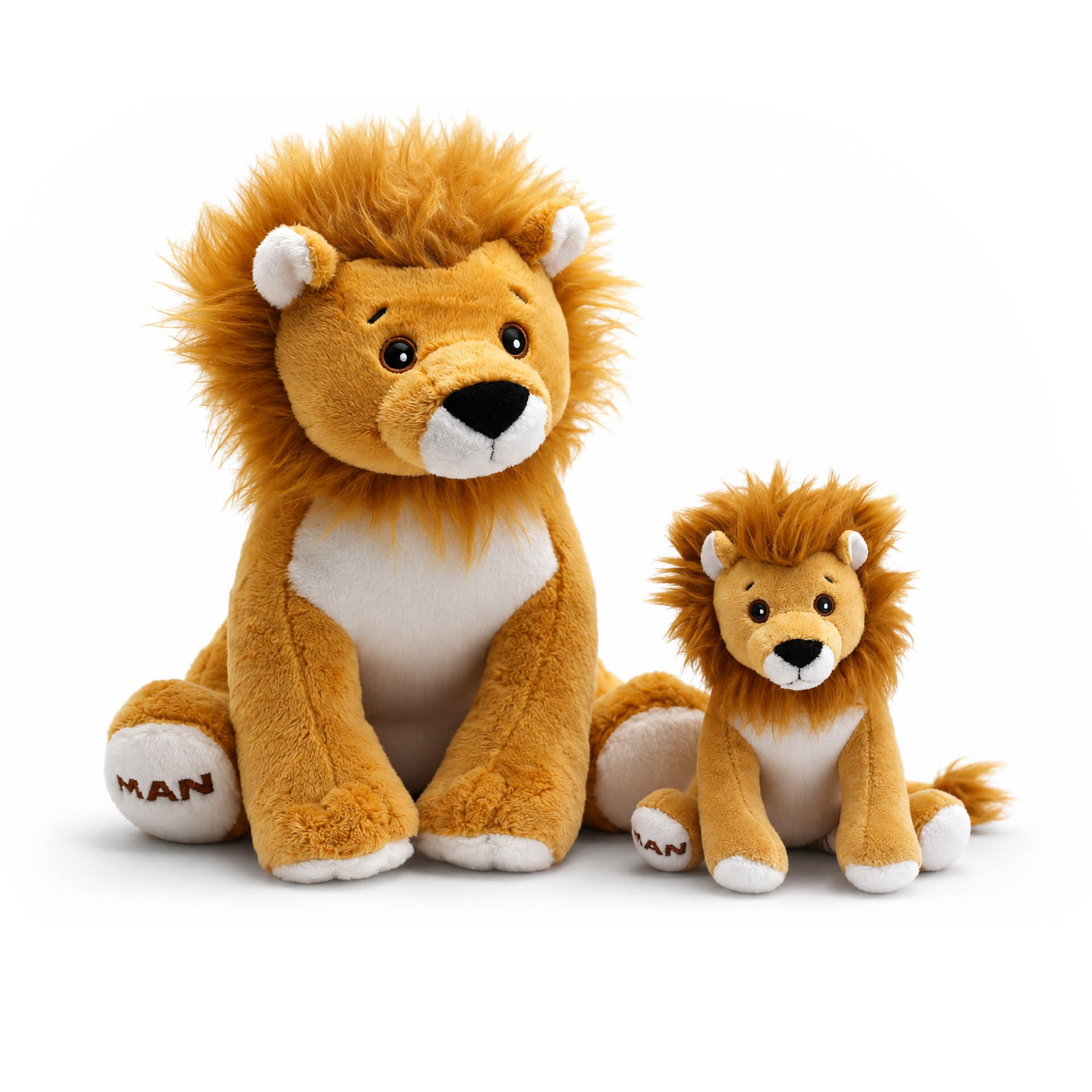 Plush lion recycled PET 10,63 in
