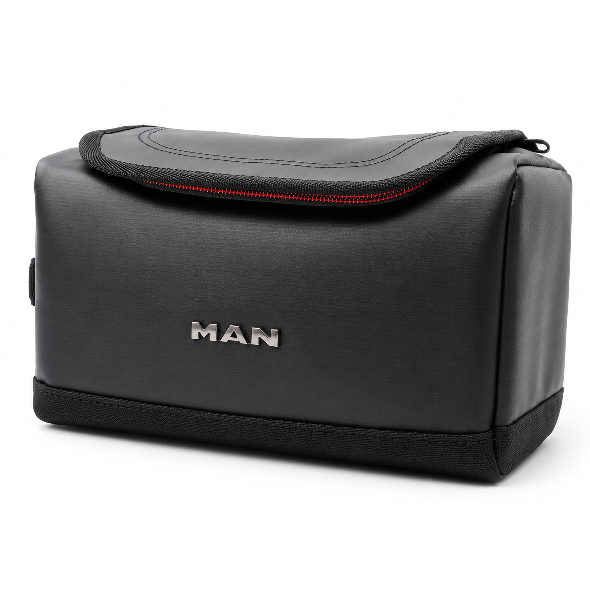 Hanging toiletry bag