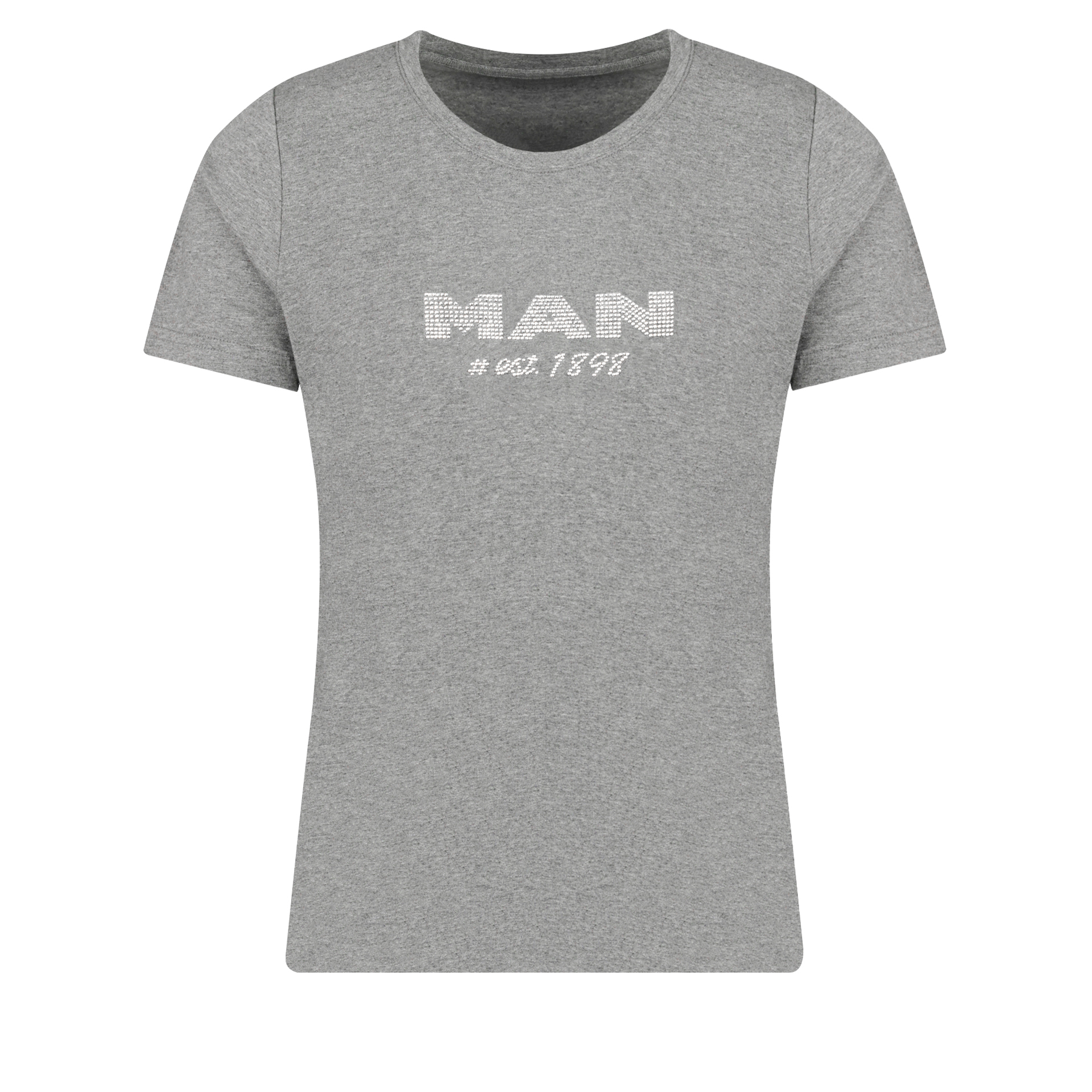 MAN Ladies Collection women's T-shirt gray mottled