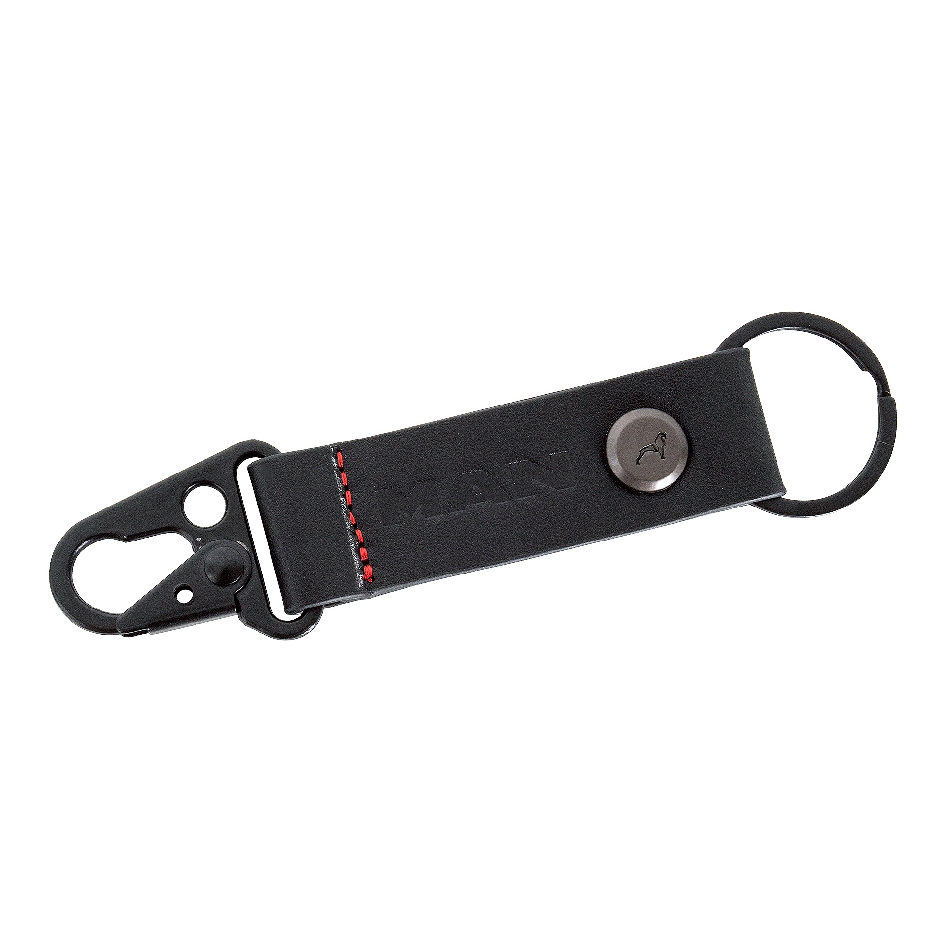 Key fob with carabiner