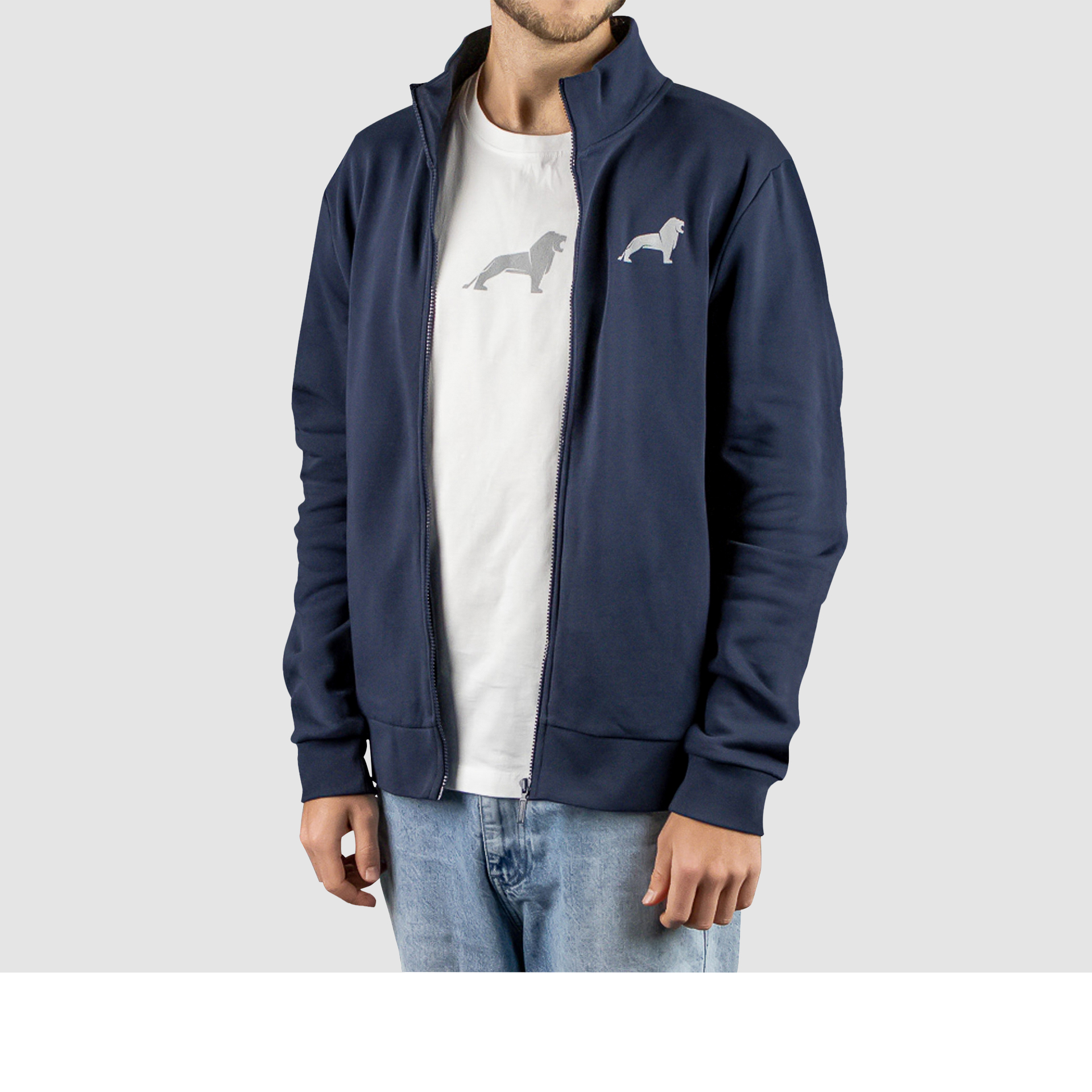 Sweat Jacket Unisex blue