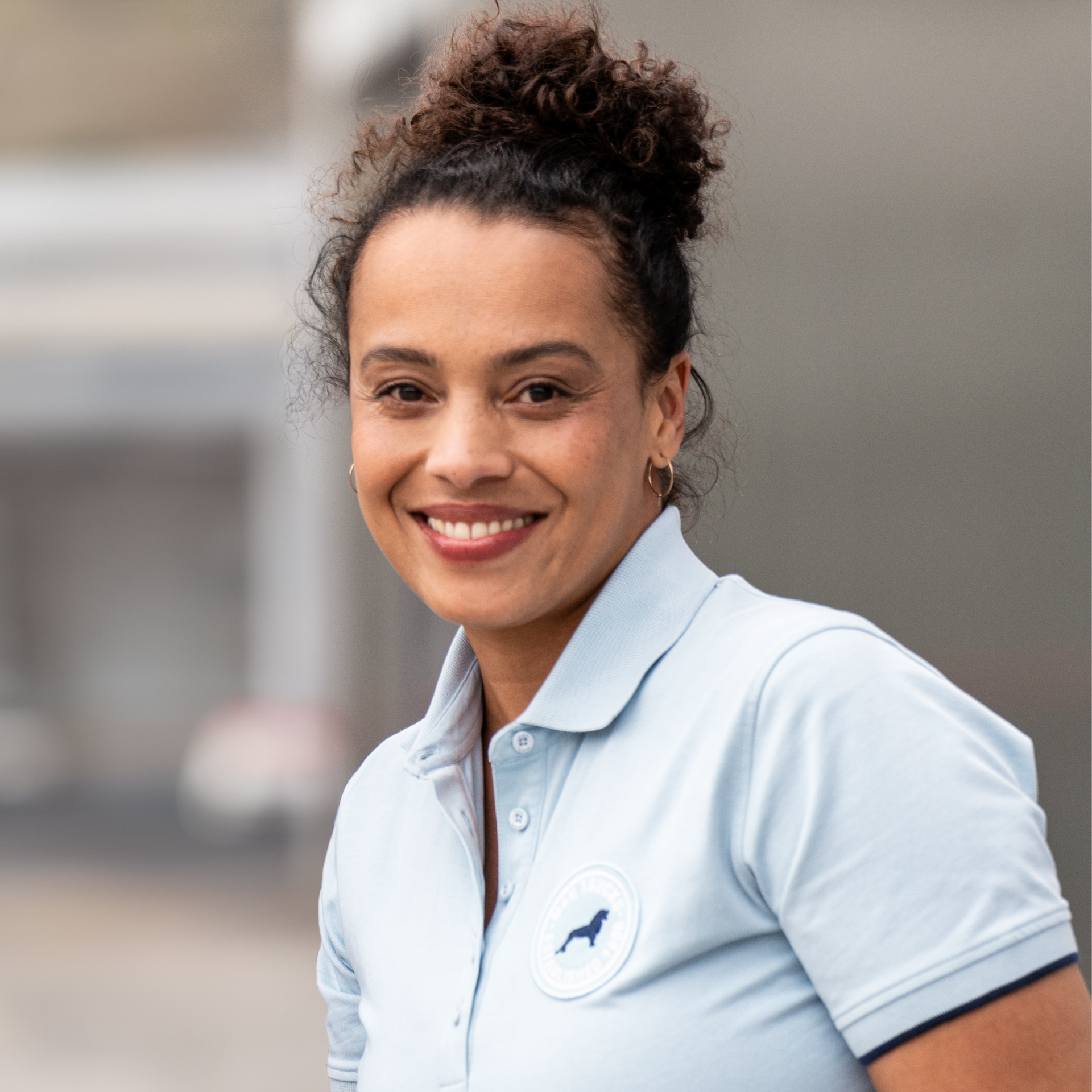 Polo Femme arctic blue