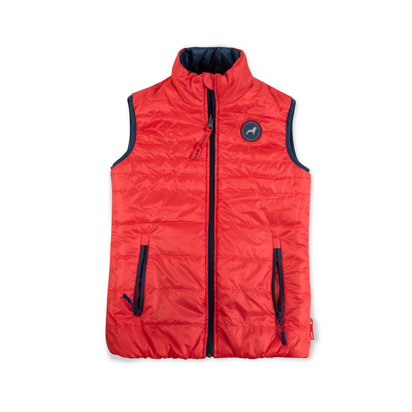 Gilet matelassé réversible femme