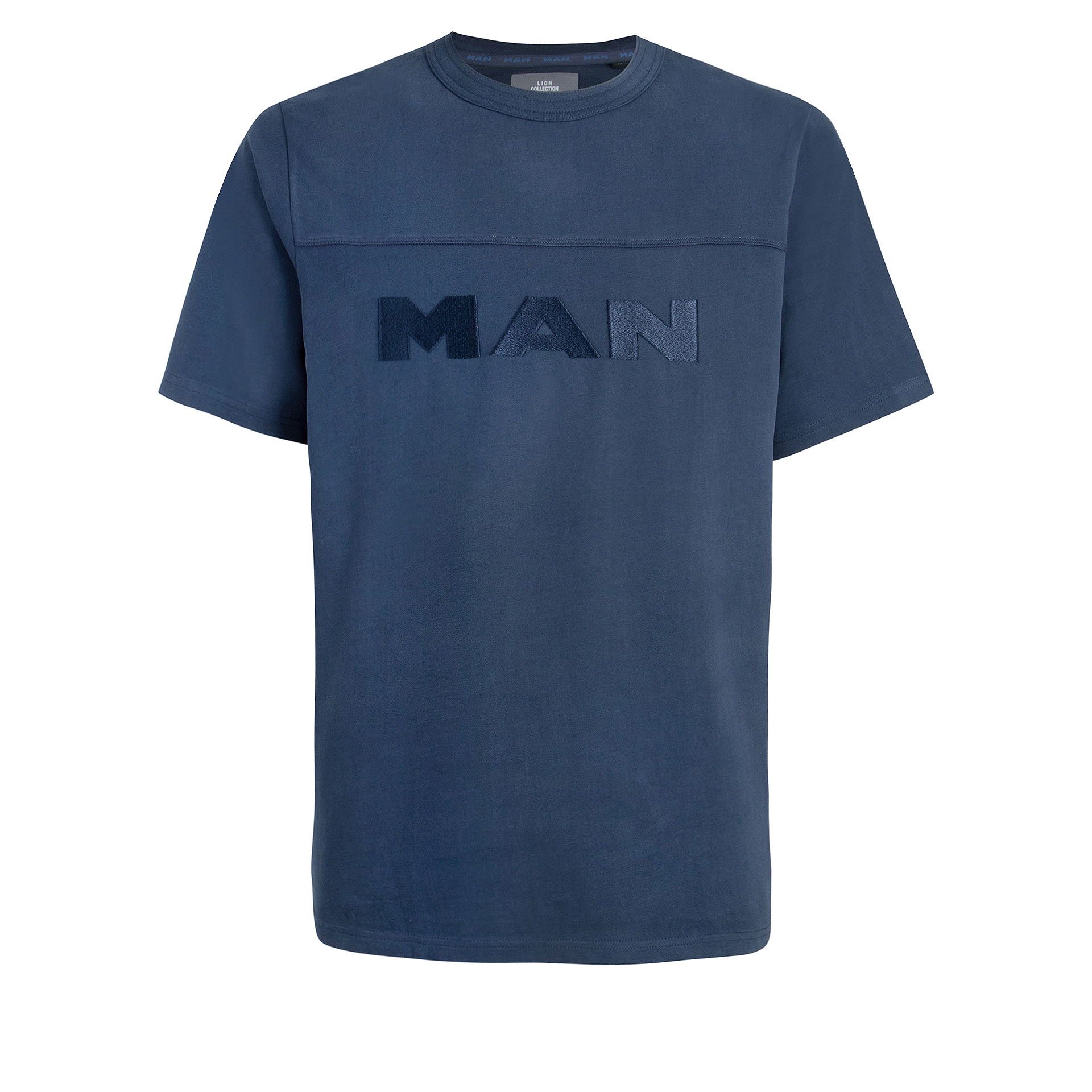 MAN Lion Collection Men's T-Shirt Logo dark blue