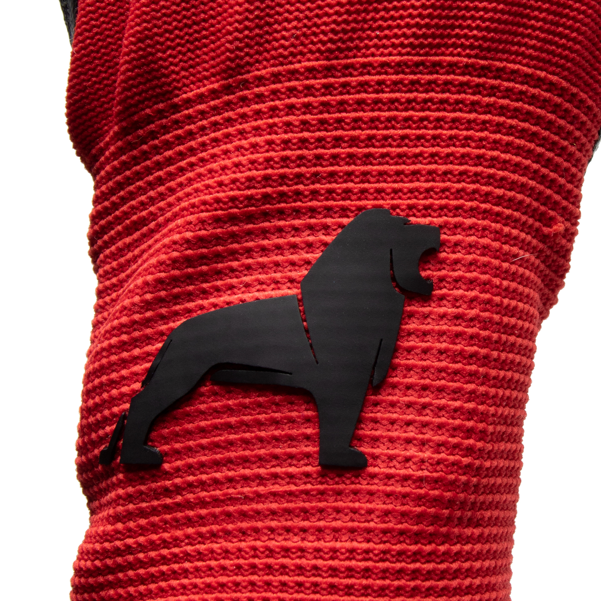 Gants de travail rouge/gris