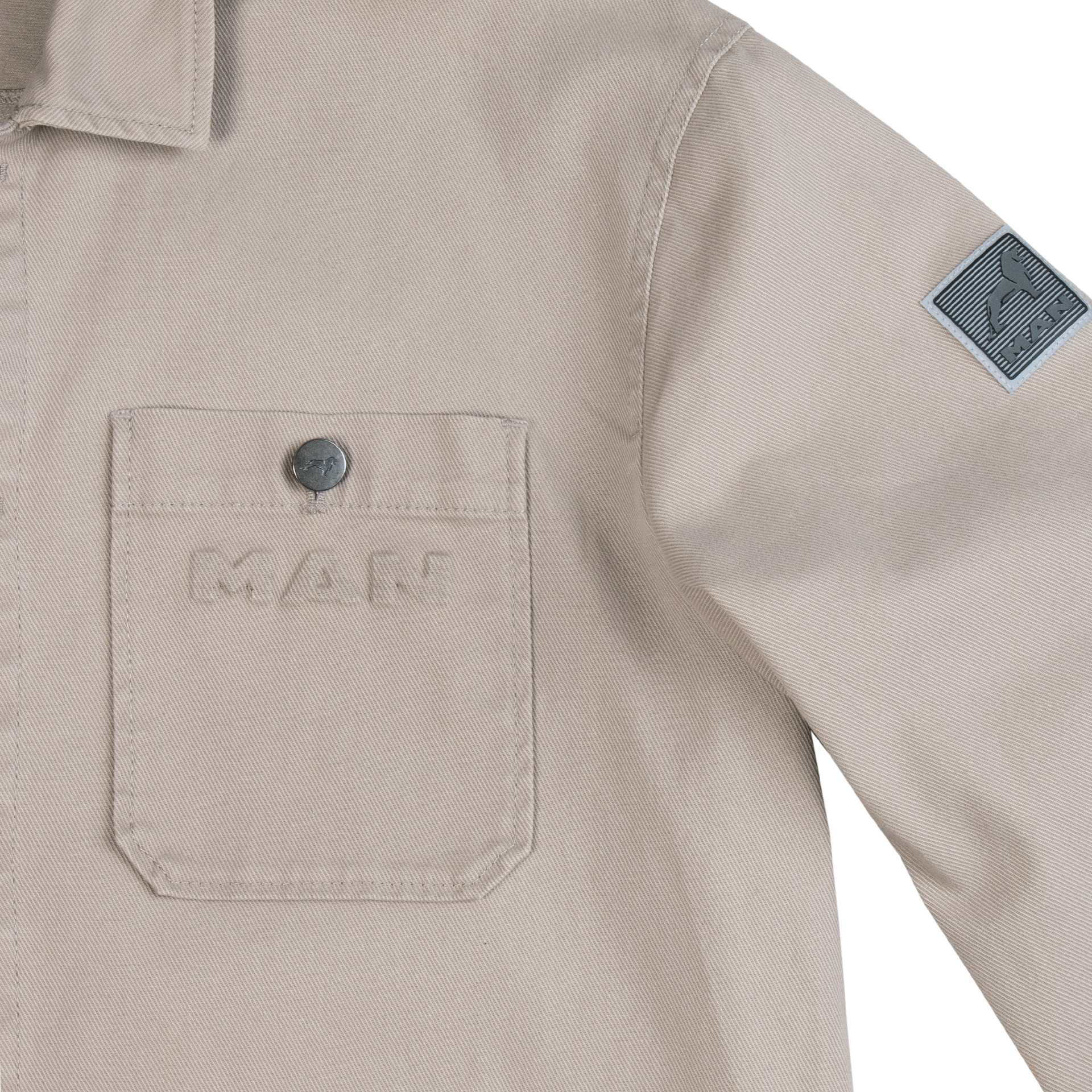 Herren Denim-Overshirt