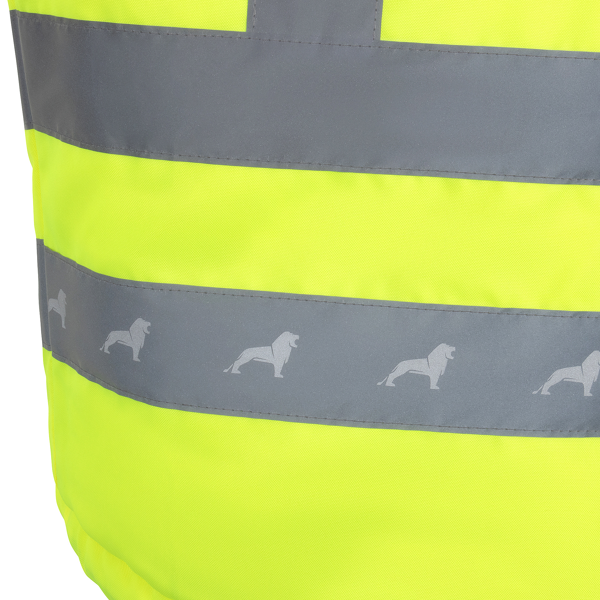 gilet réversible sécurité homme avec col montant