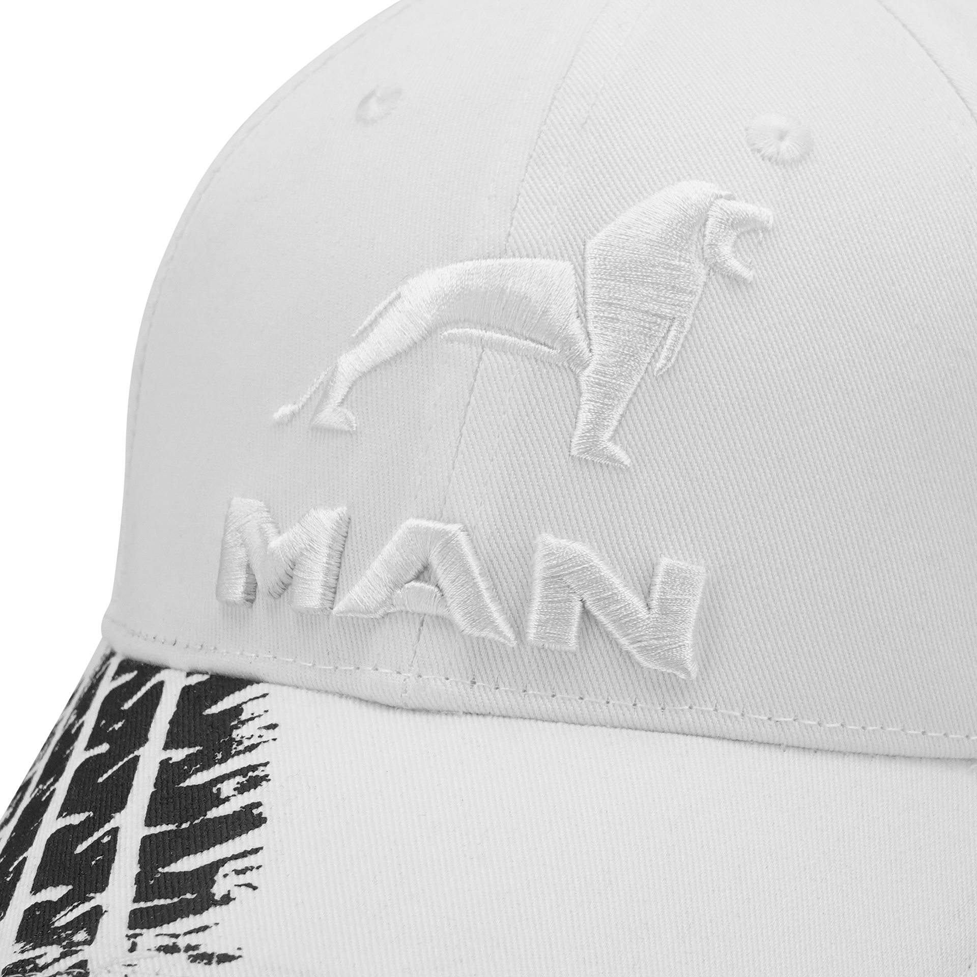 Casquette Signature Lion, blanche