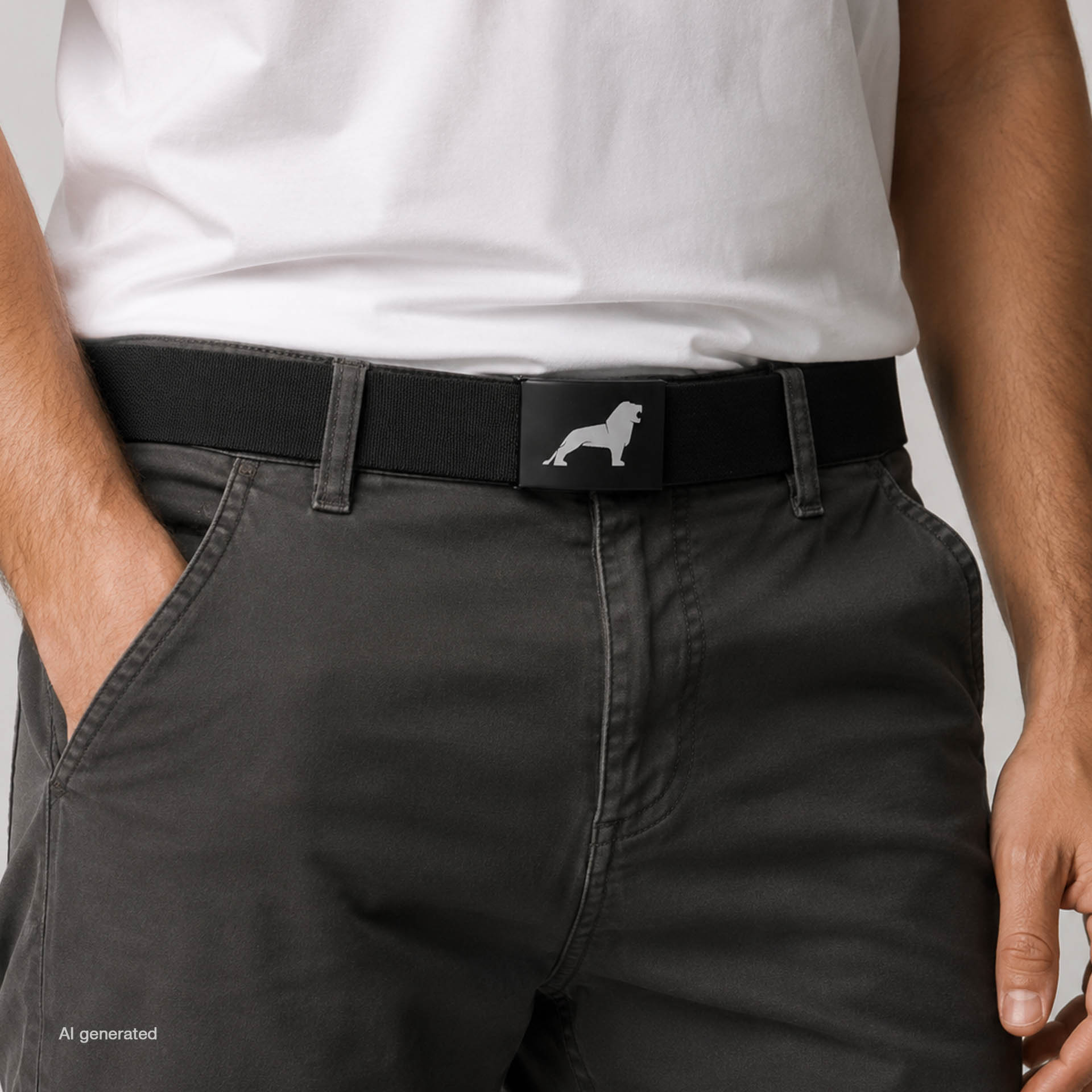 Gürtel elastisch 160 cm kürzbar