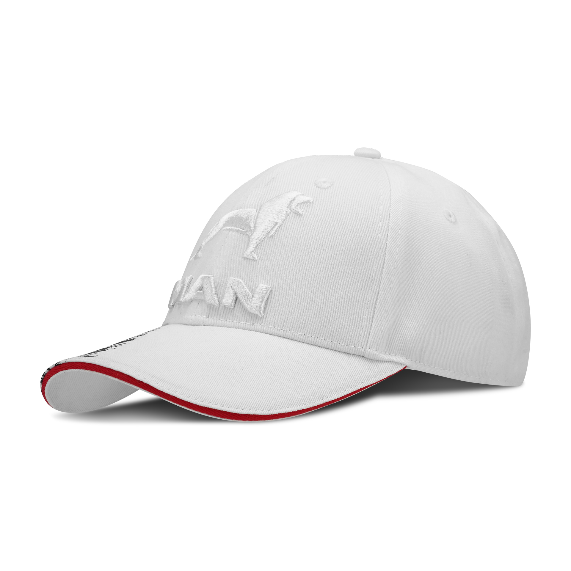 Casquette Signature Lion, blanche