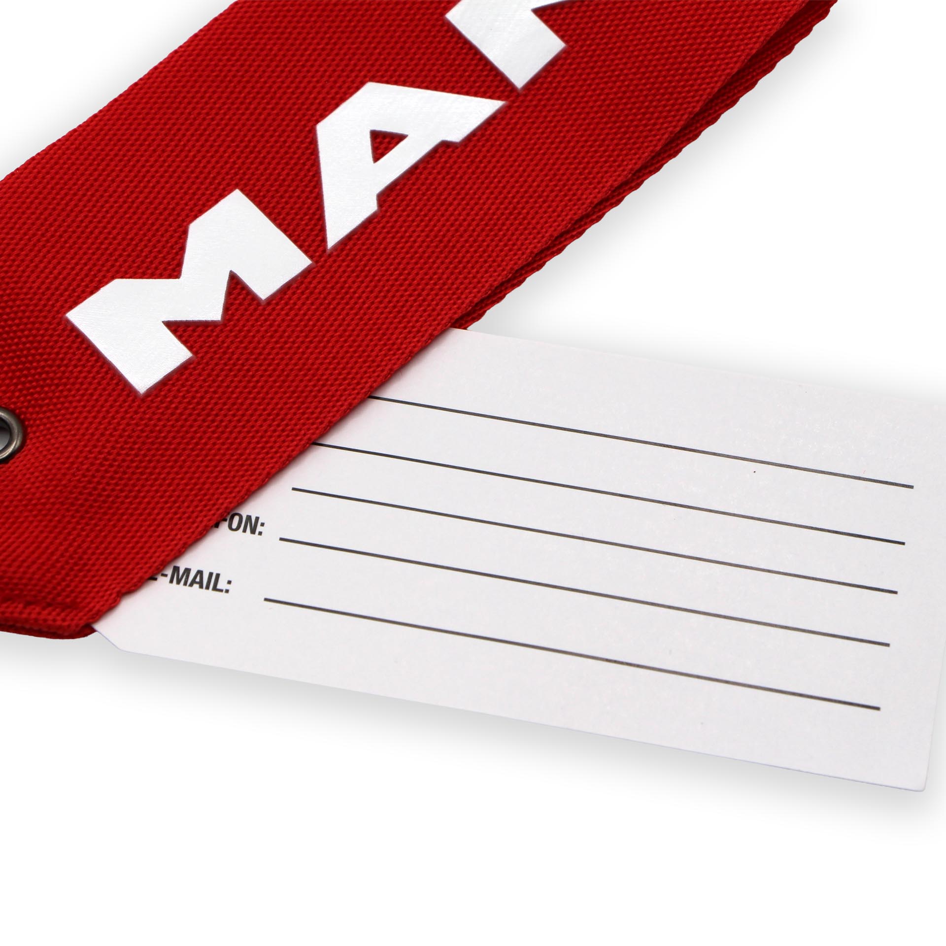Étiquette de bagage avec support AirTag