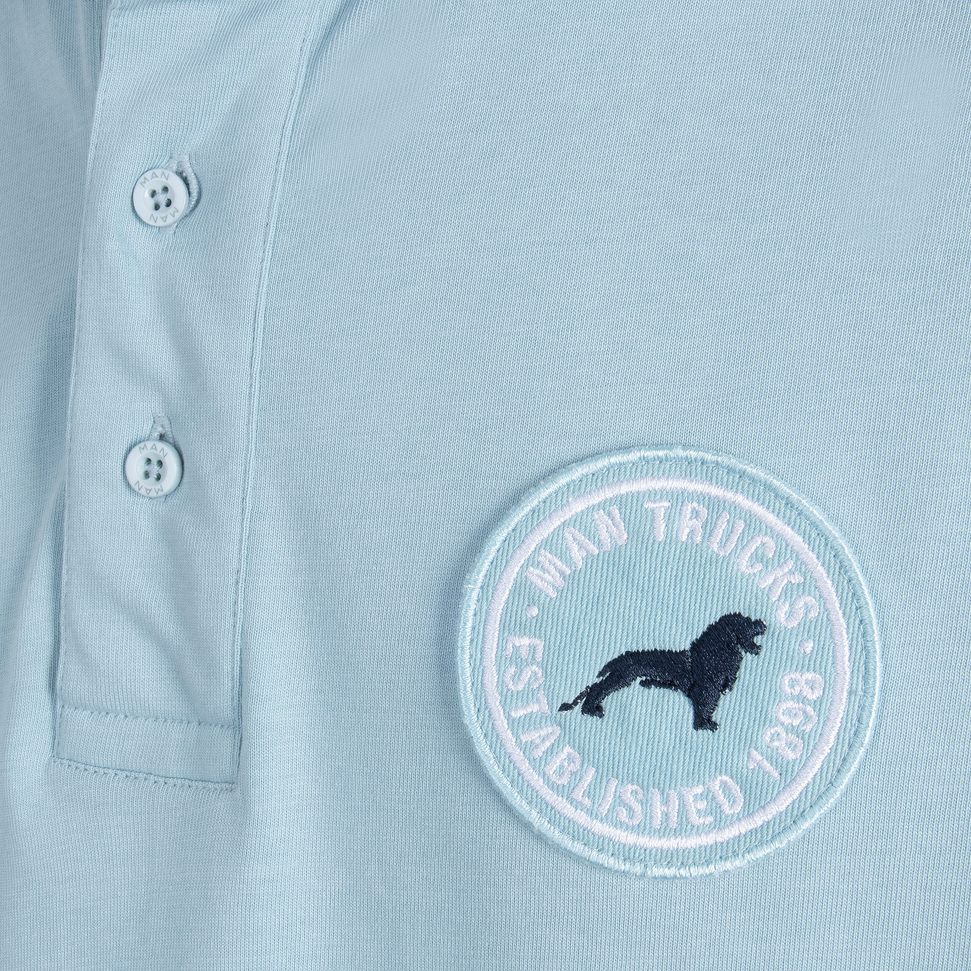 Polo pour hommes arctic blue