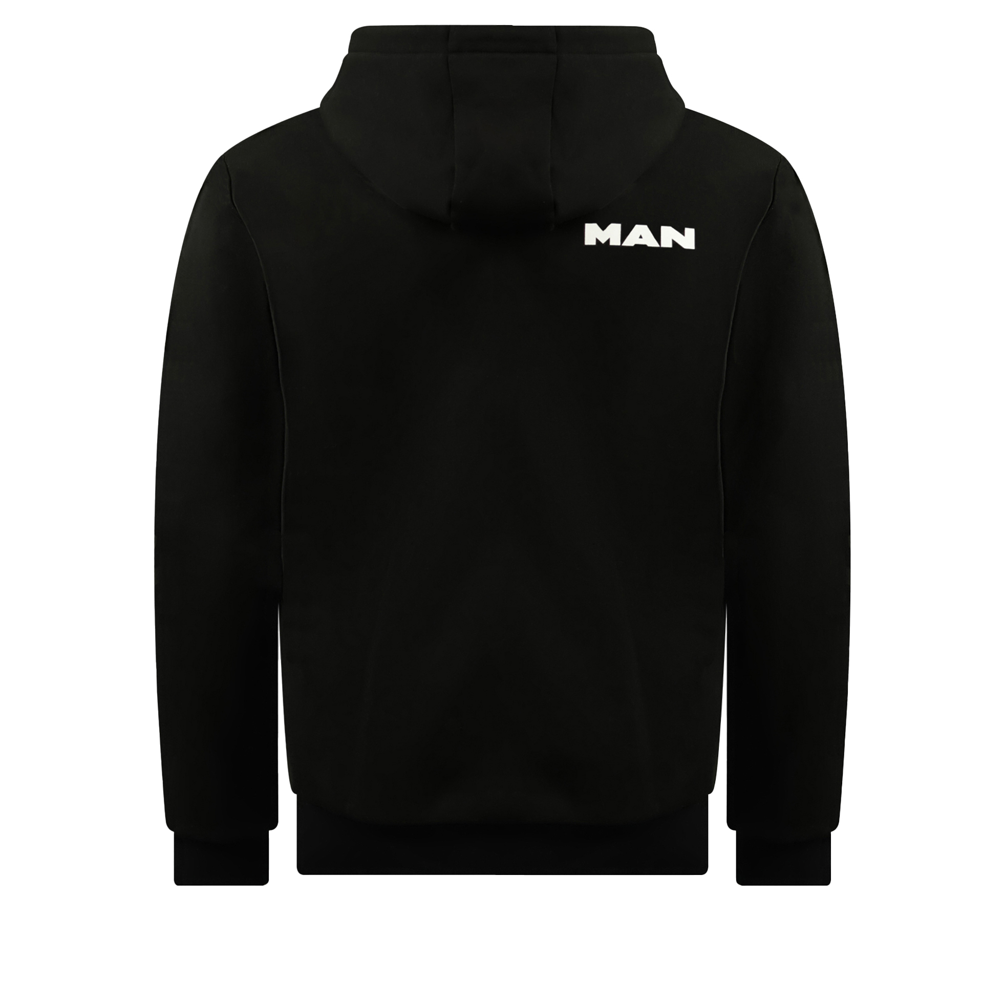 Herren Premium Hoodie  Red in Black