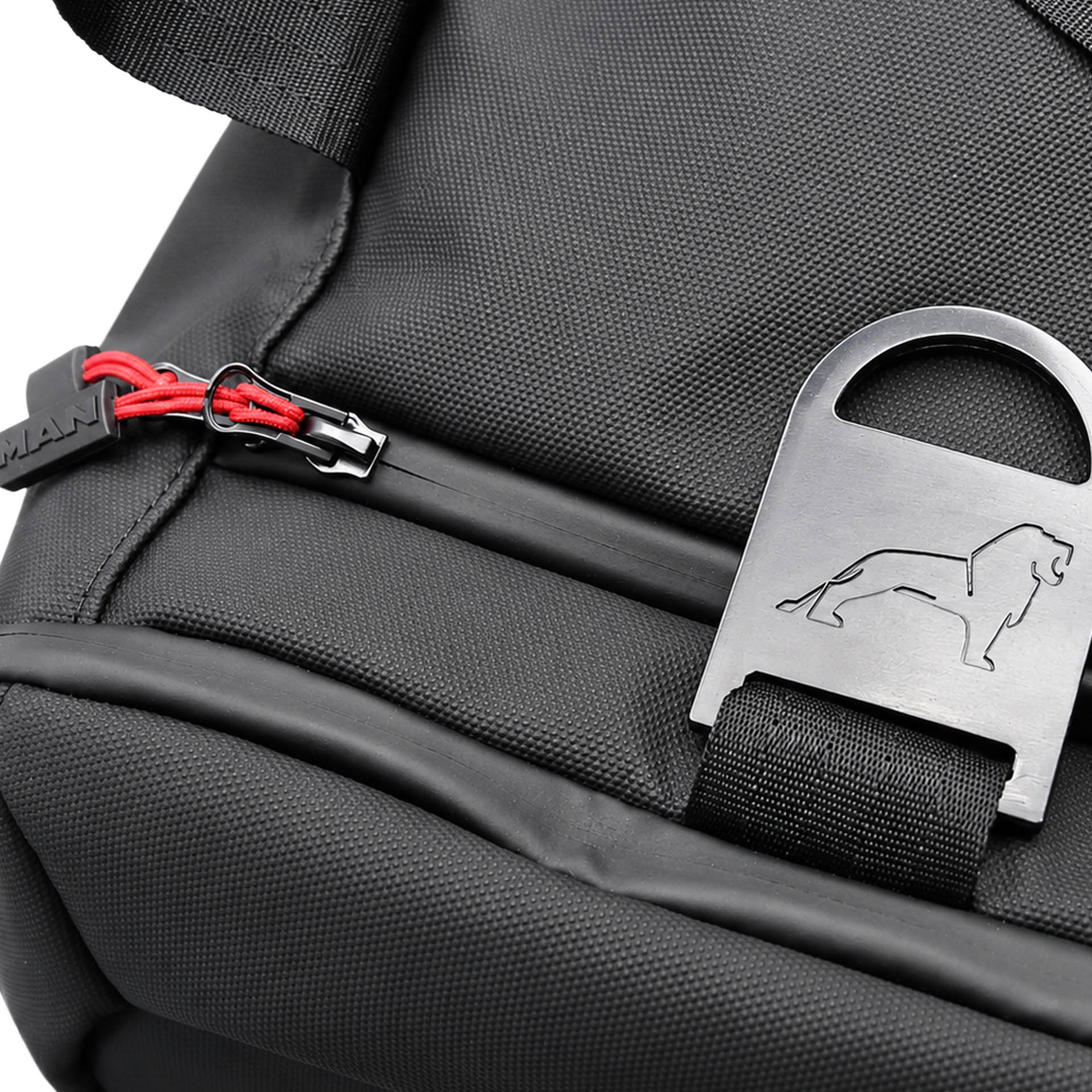 Sac de sport convertible en sac à dos, noir