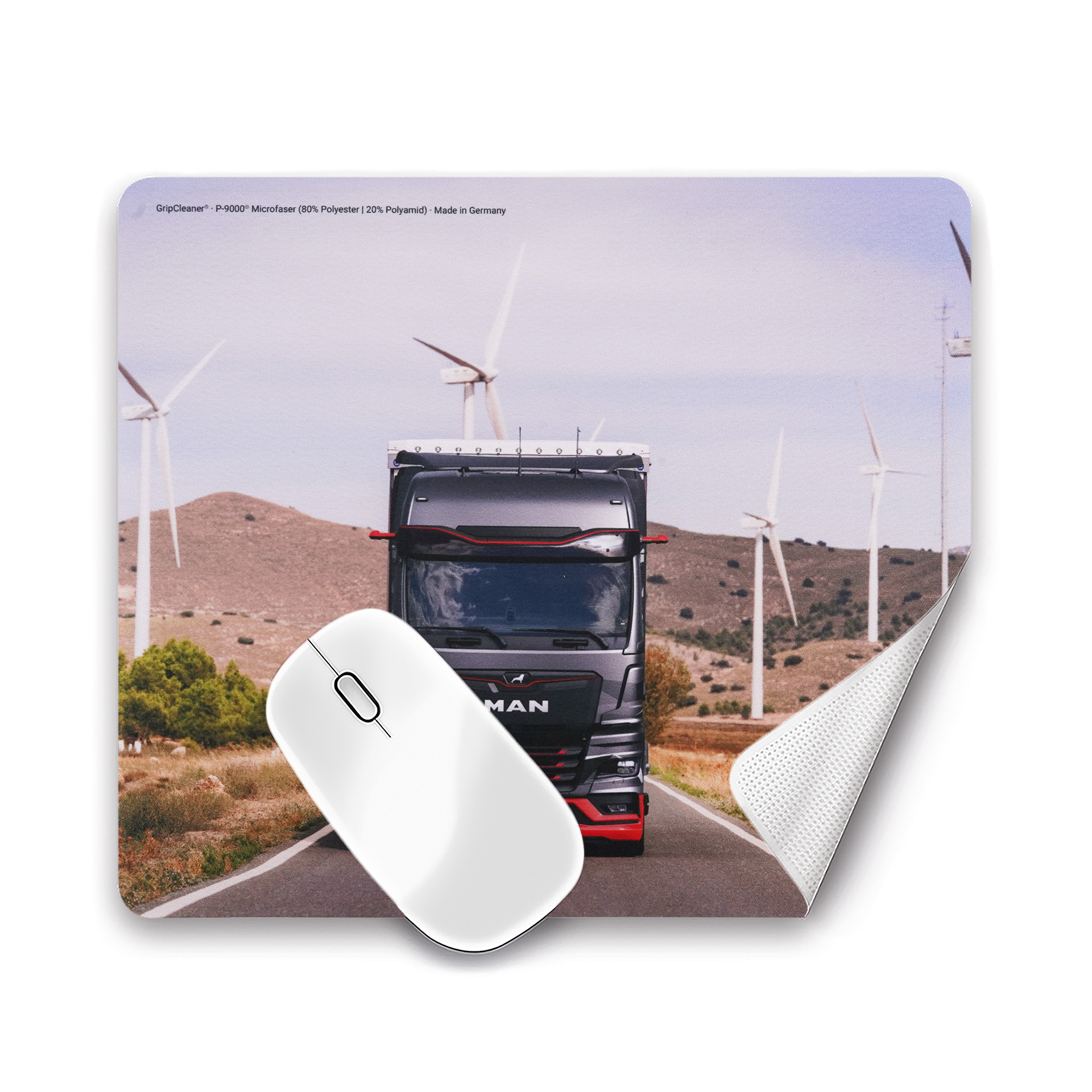 mouse pad 4in1, motif: eTruck2