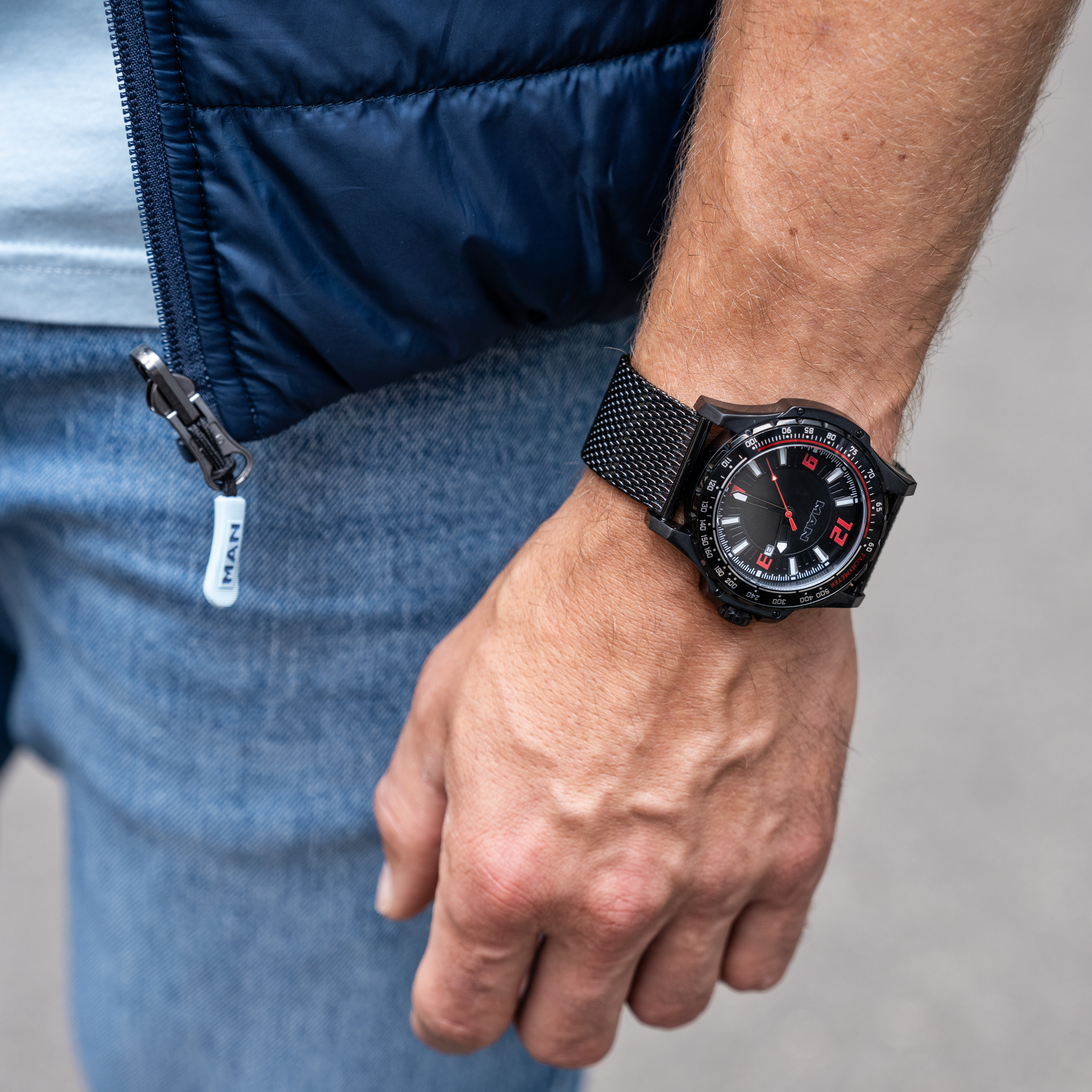 montre en acier inoxydable