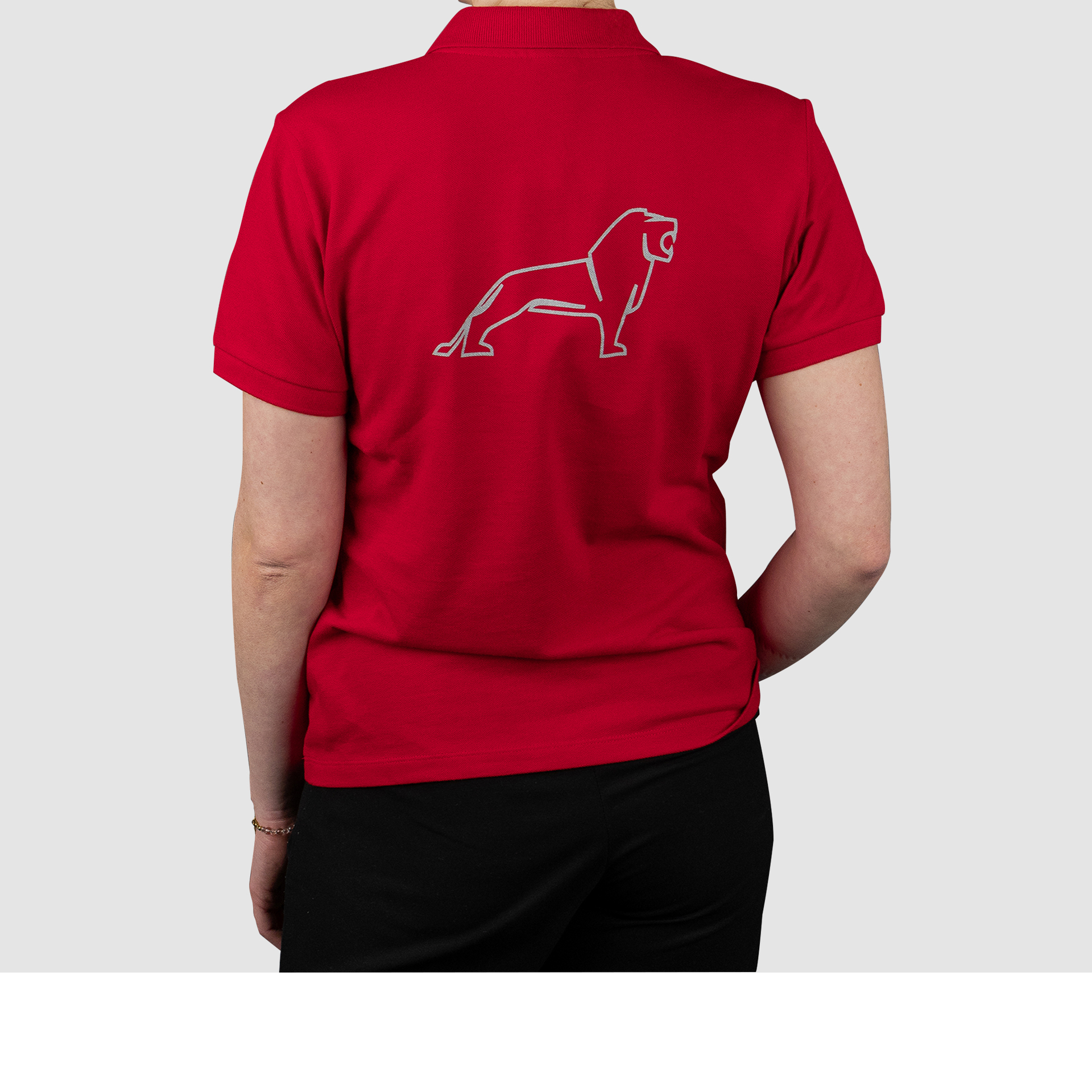 Polos Shirt Women red