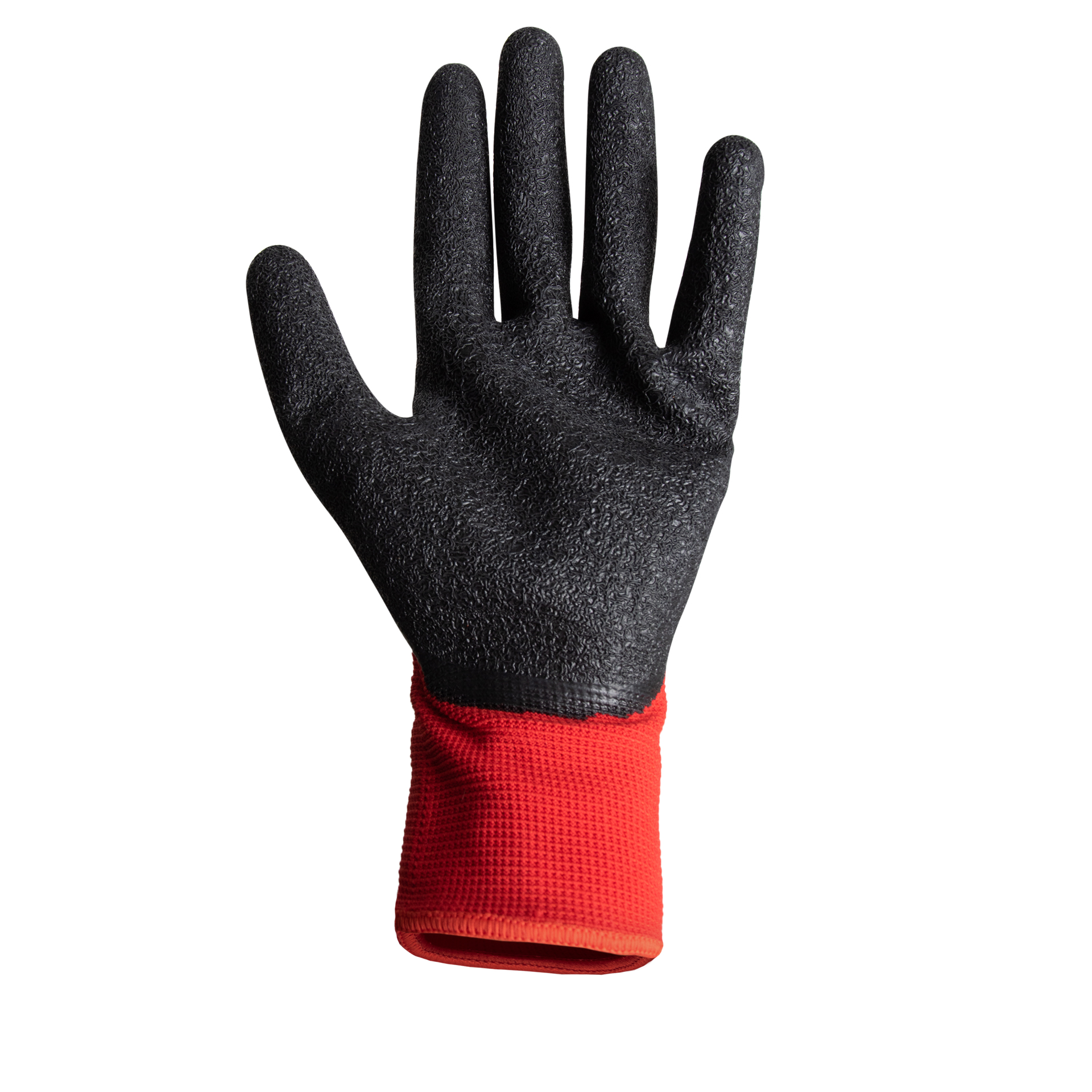 Gants de travail rouge/gris
