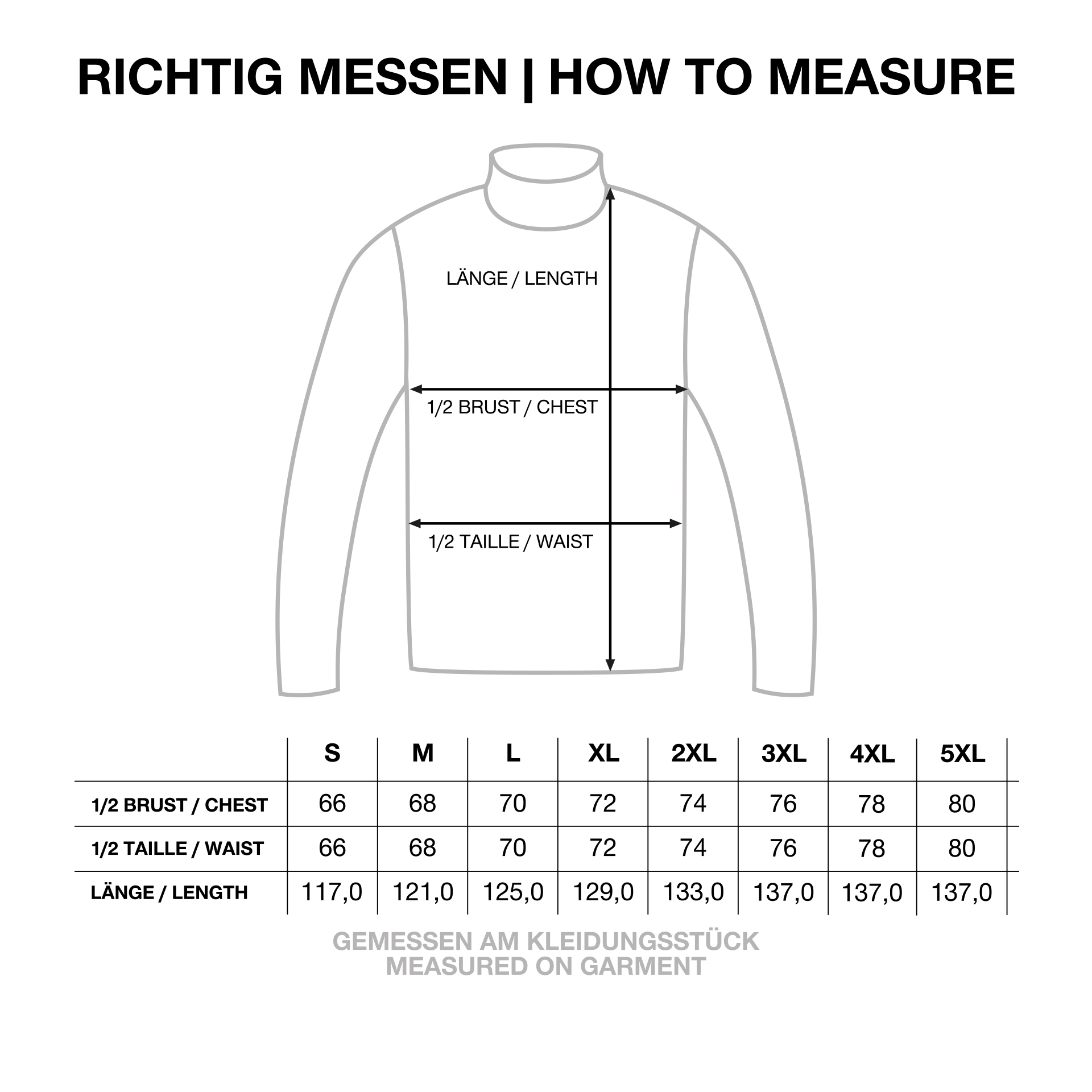 Unisex Regenmantel