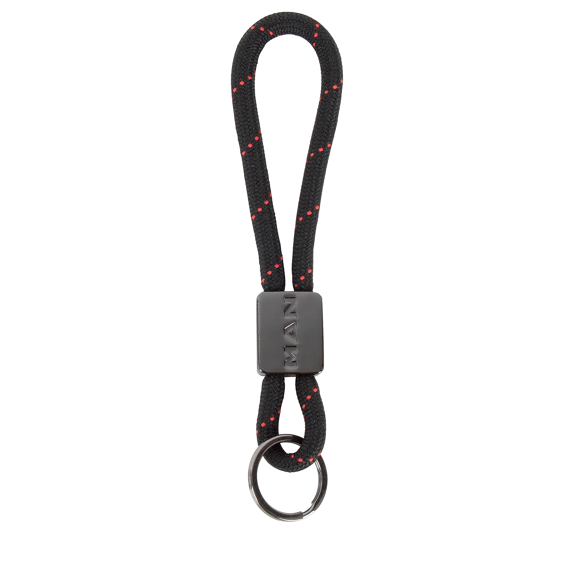 Keychain cord red-black