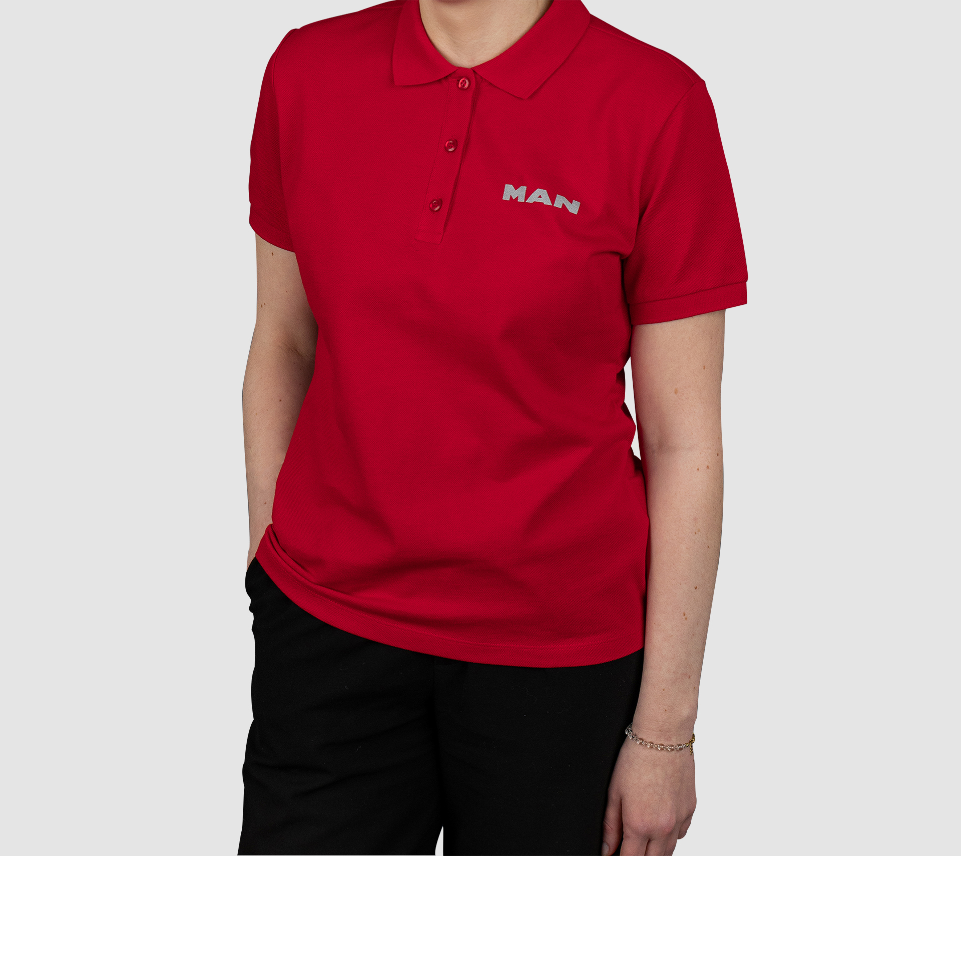 Polos Shirt Women red