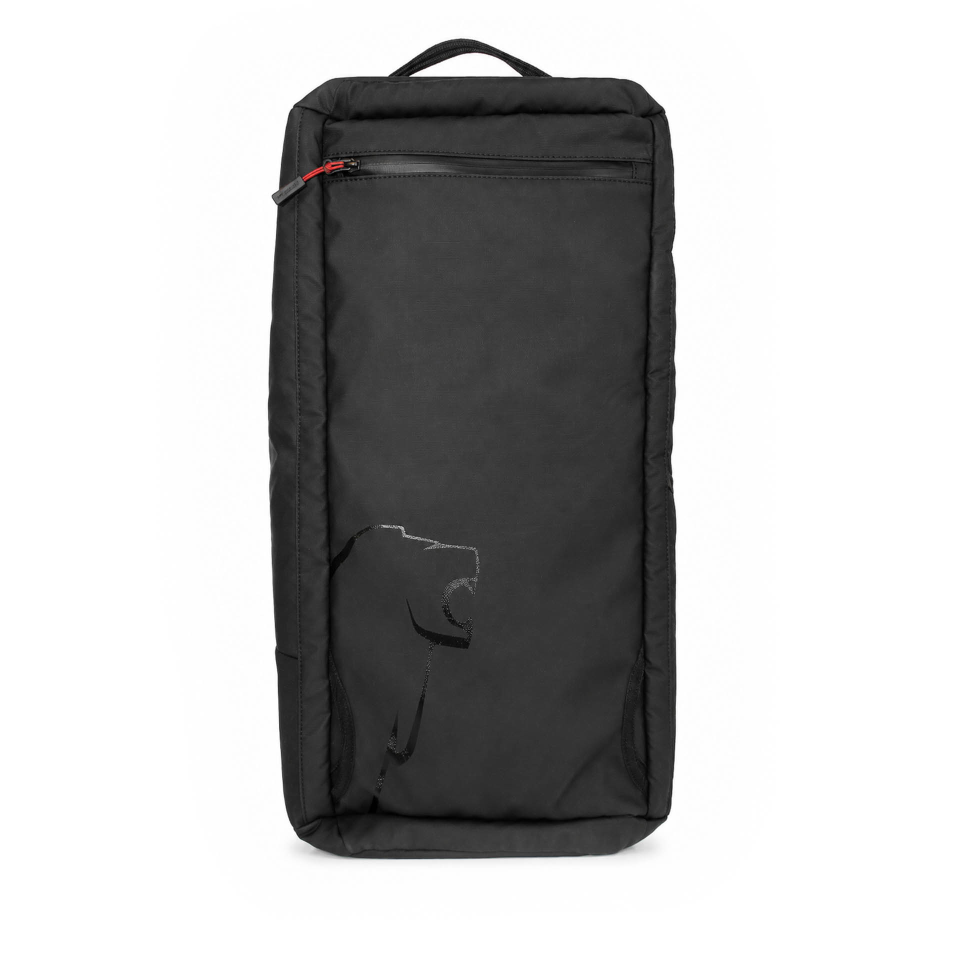 Sac de sport convertible en sac à dos, noir