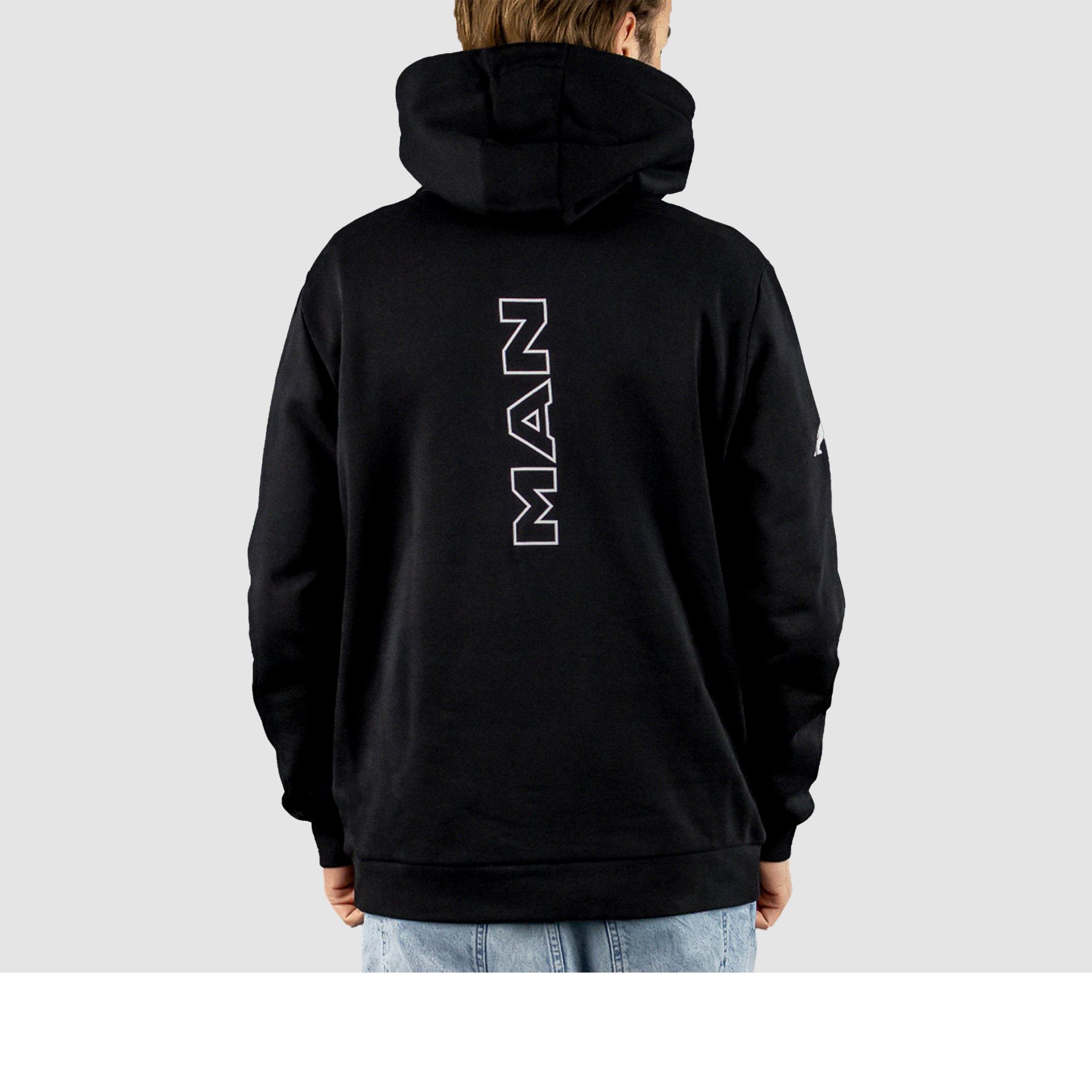 Sweat à capuche Unisexe noir